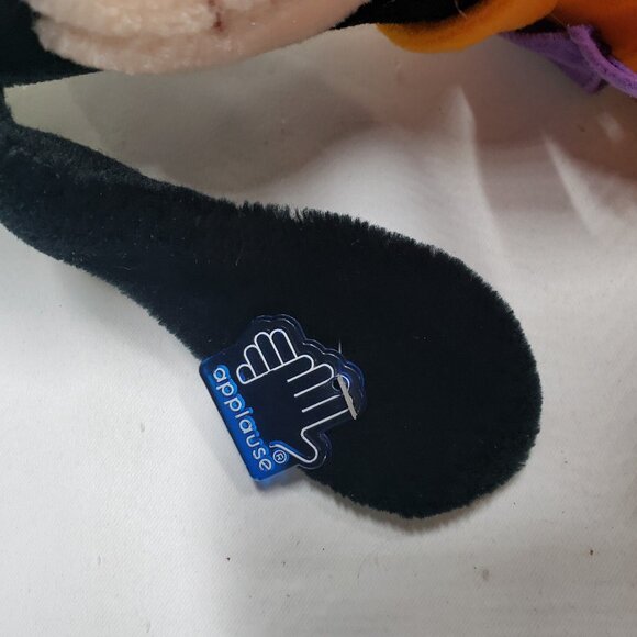 Vintage Applause Disney Goofy 27 Inch Tall Soft Plush Green Hat Purple Vest - Picture 7 of 16